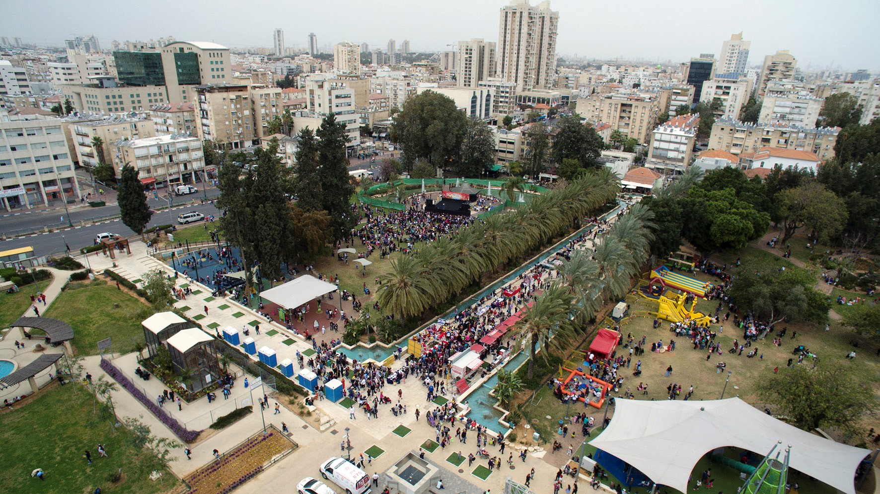 פורים גן המושבה- אביב בן אור