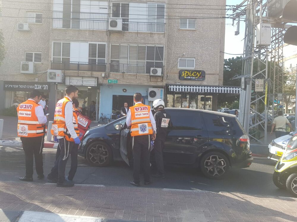 תאונת דרכים איחוד הצלה