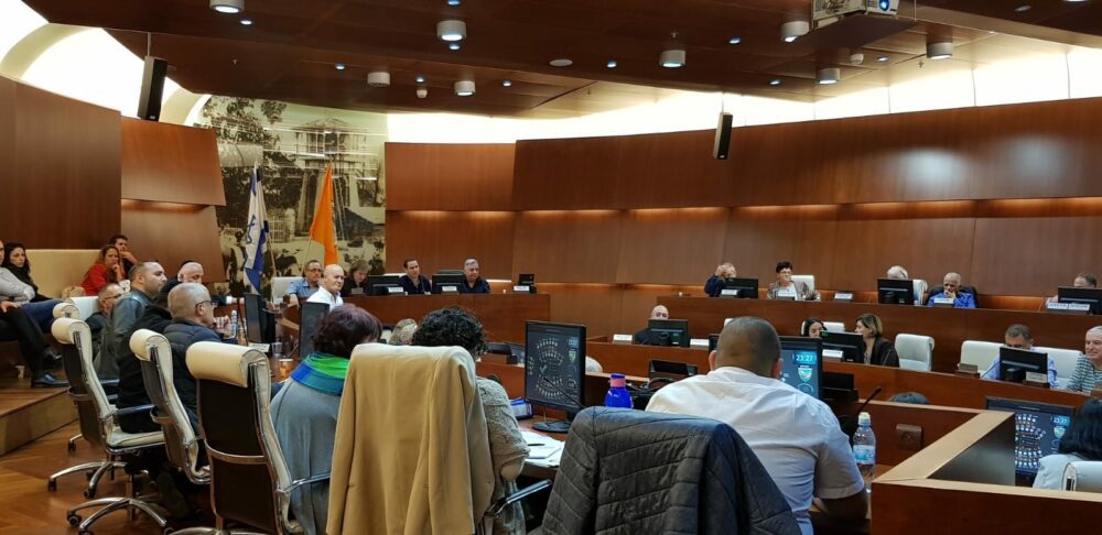 אושר התקציב ל 2019. עיריית ראשל"צ. צילום דוברות