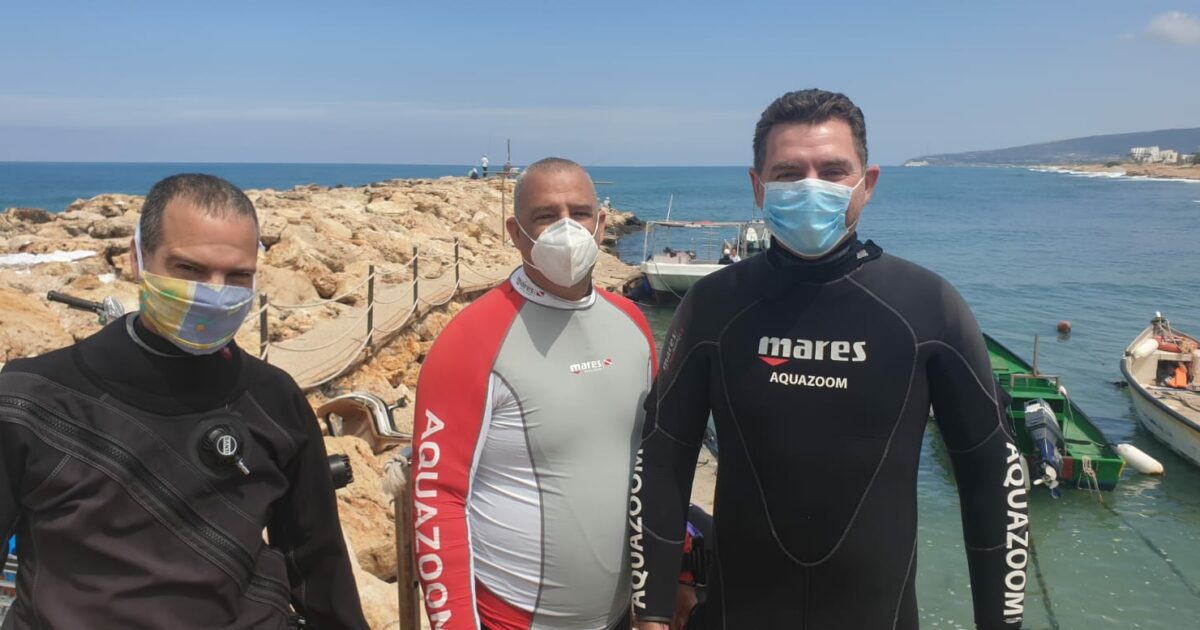 צוללים וזוכרים את חיילי שייטת 13. קרדיט: AQUAZOOM/פוצקר