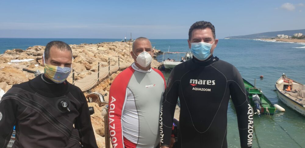 צוללים וזוכרים את חיילי שייטת 13. קרדיט: AQUAZOOM/פוצקר