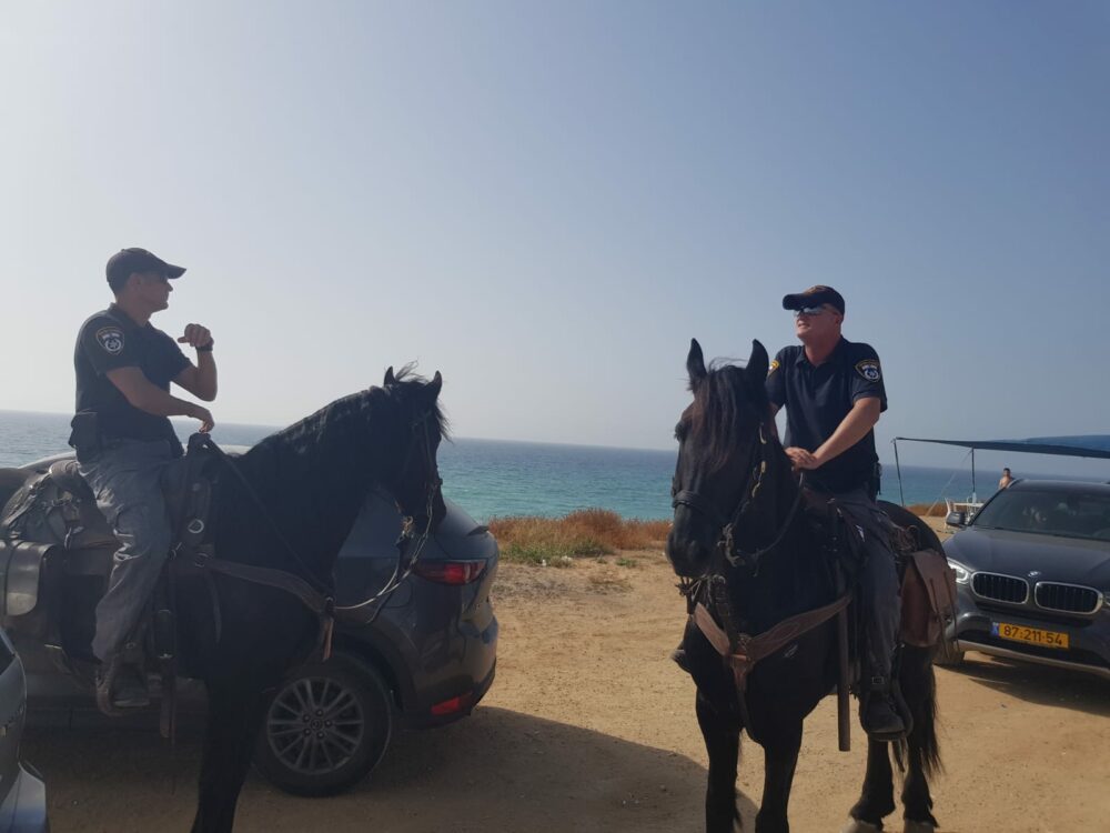 שוטר על סוס