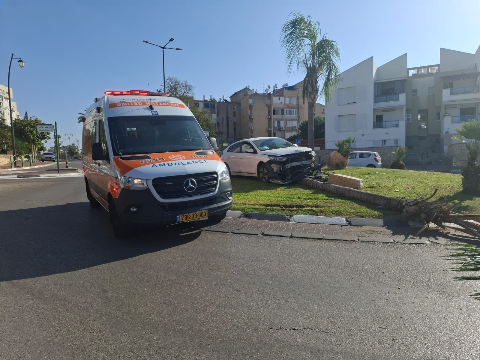 ashkelon accident driver kikar