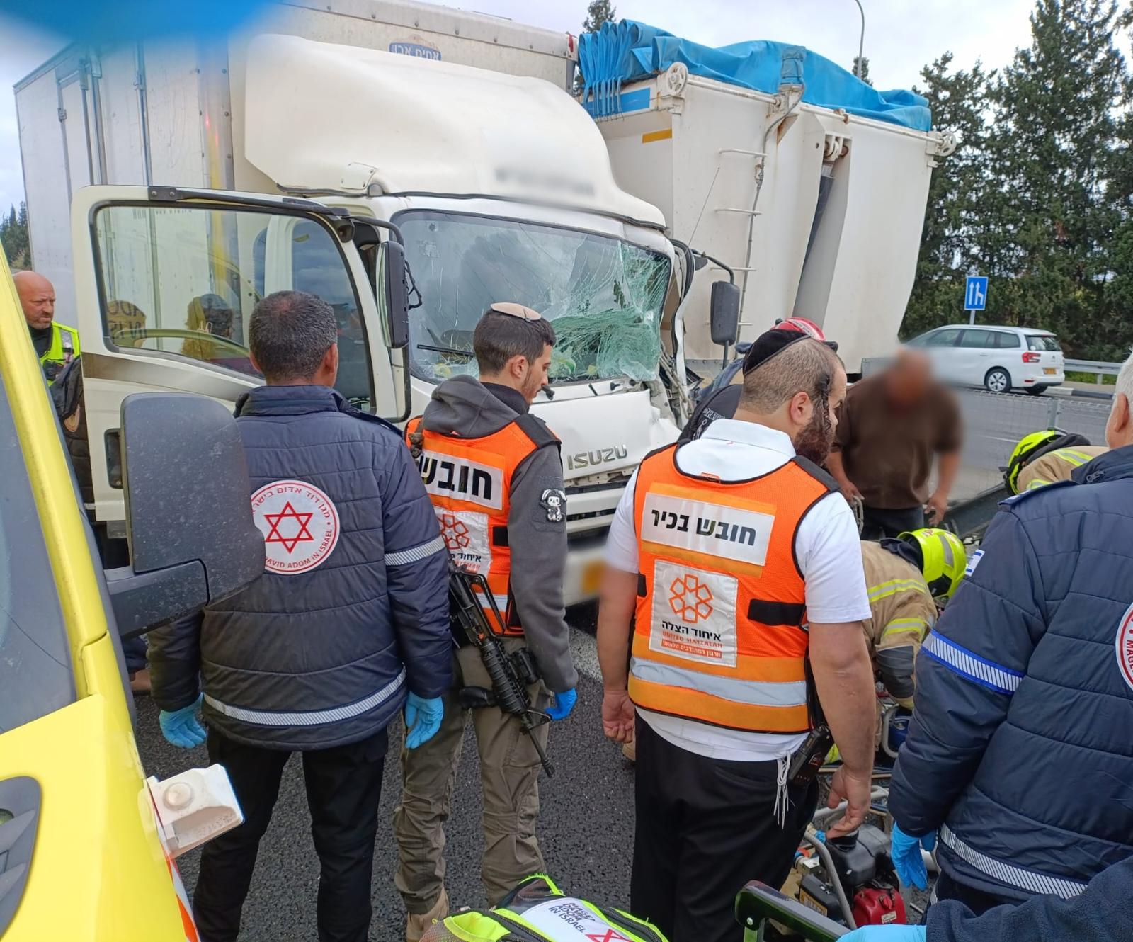 accident zomet nizanim