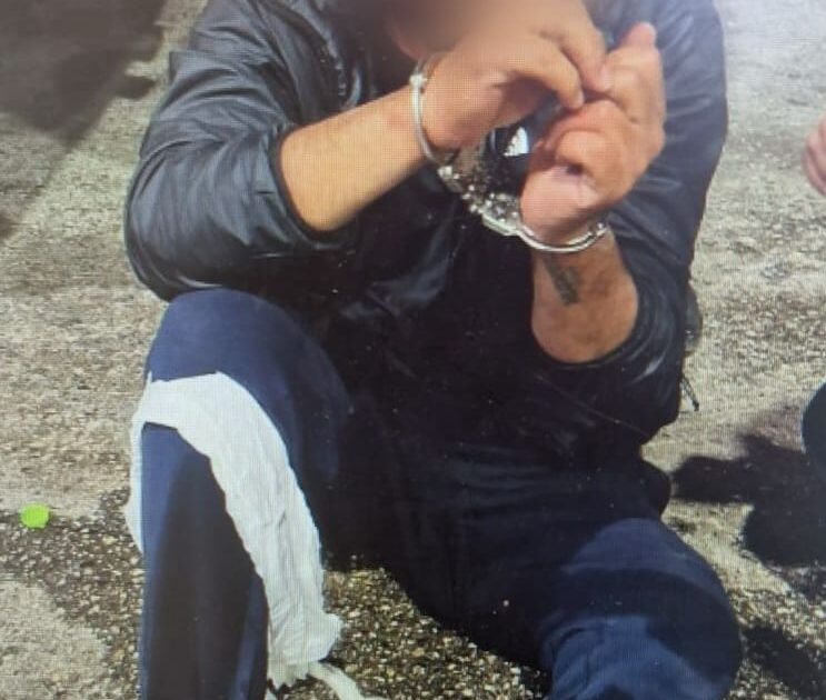arrest steal car ashkelon