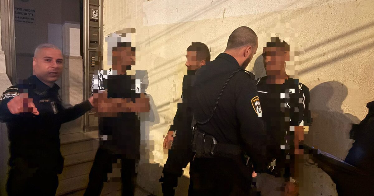 arrest car thife ashkelon