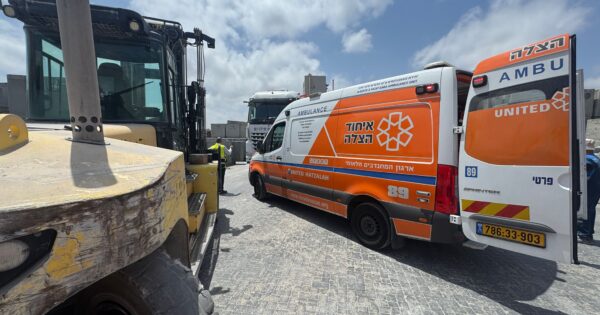 ashkelon accident truck