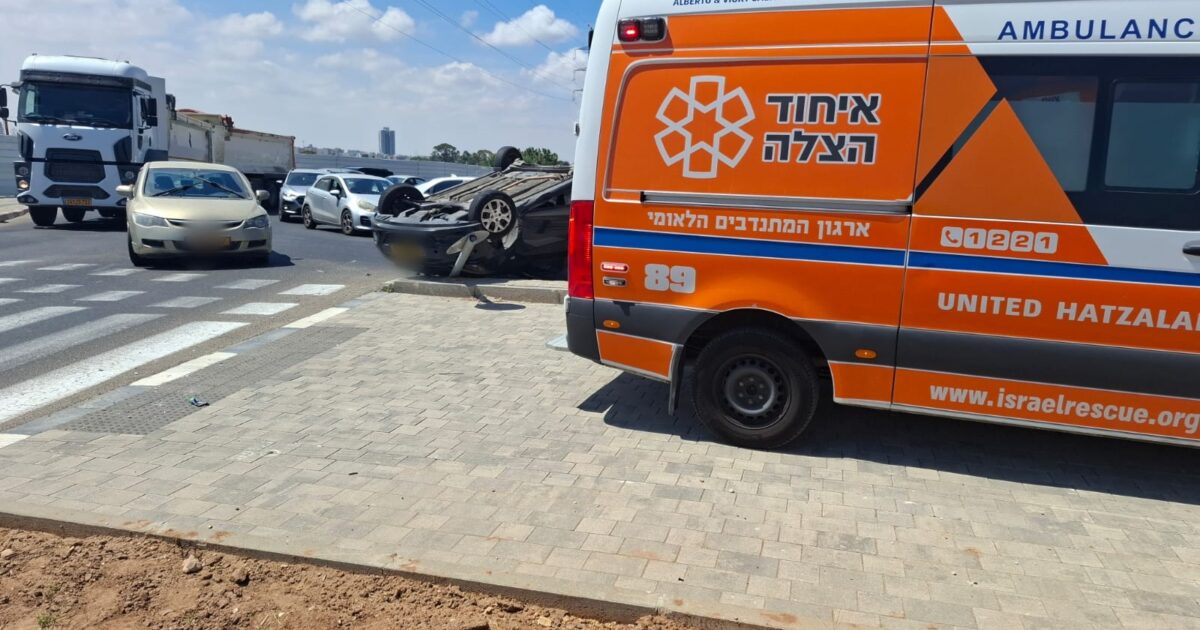 ashkelon car accident yizhak