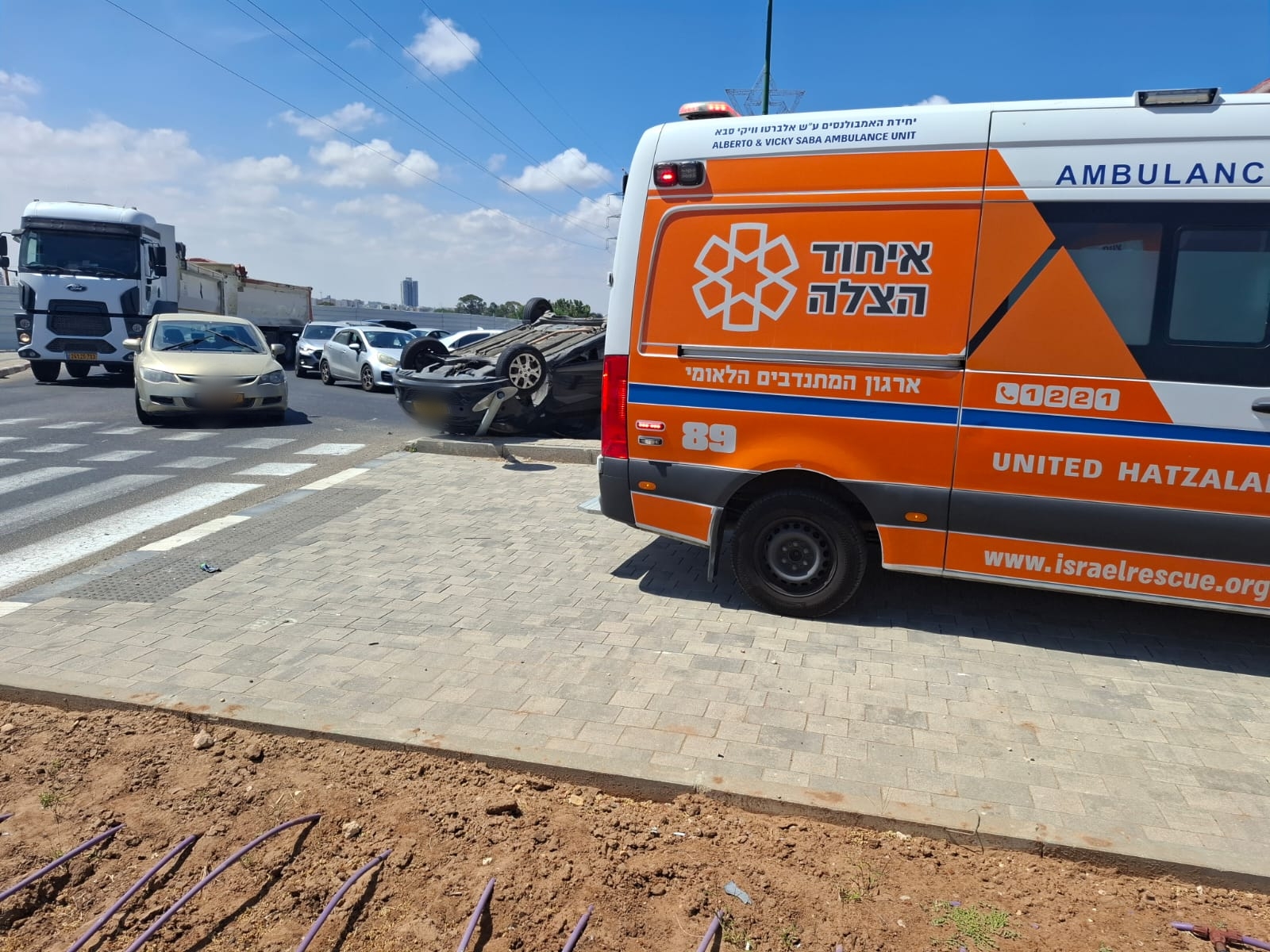 ashkelon car accident yizhak