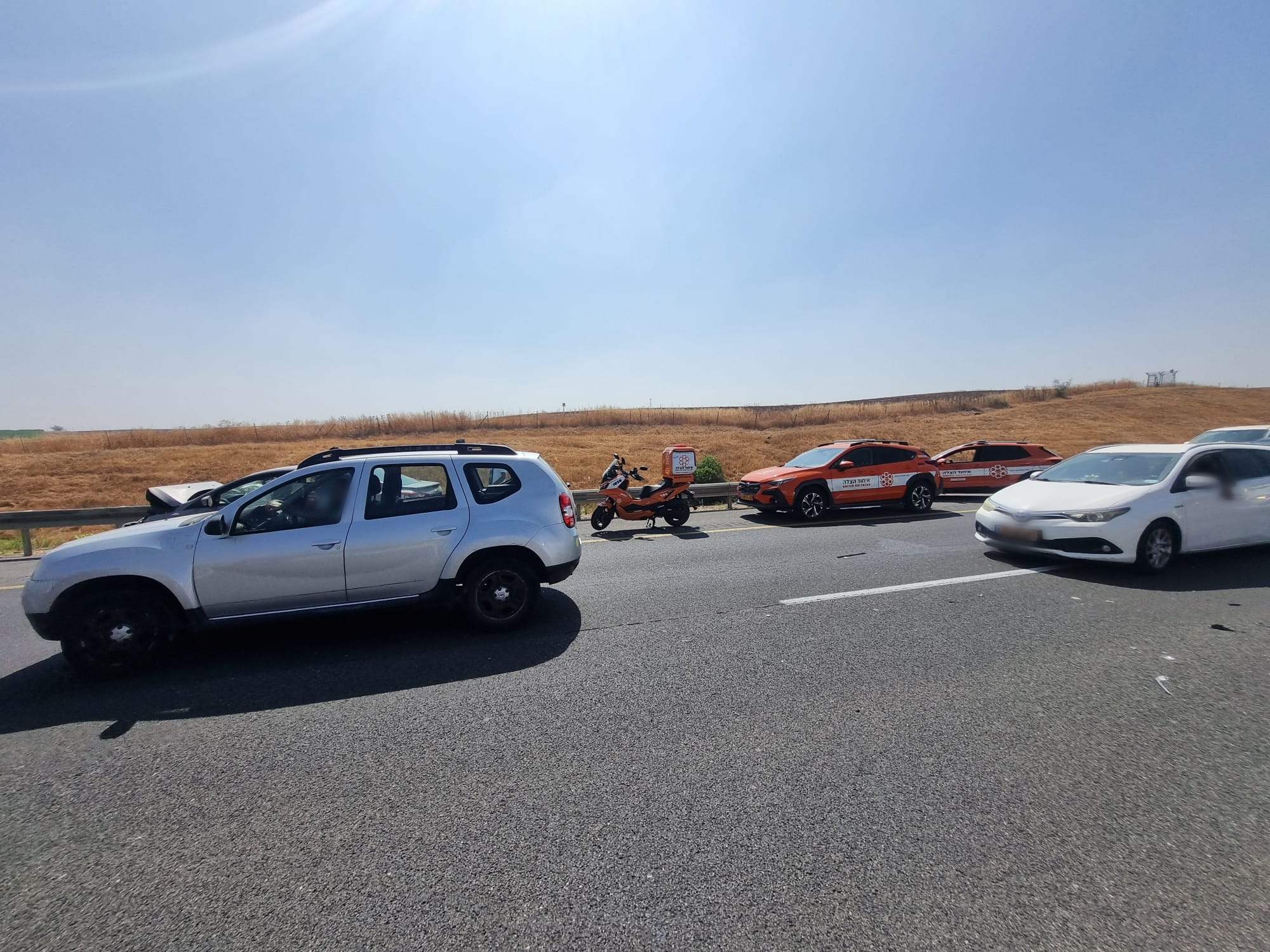 acccident kiryat gat road 6
