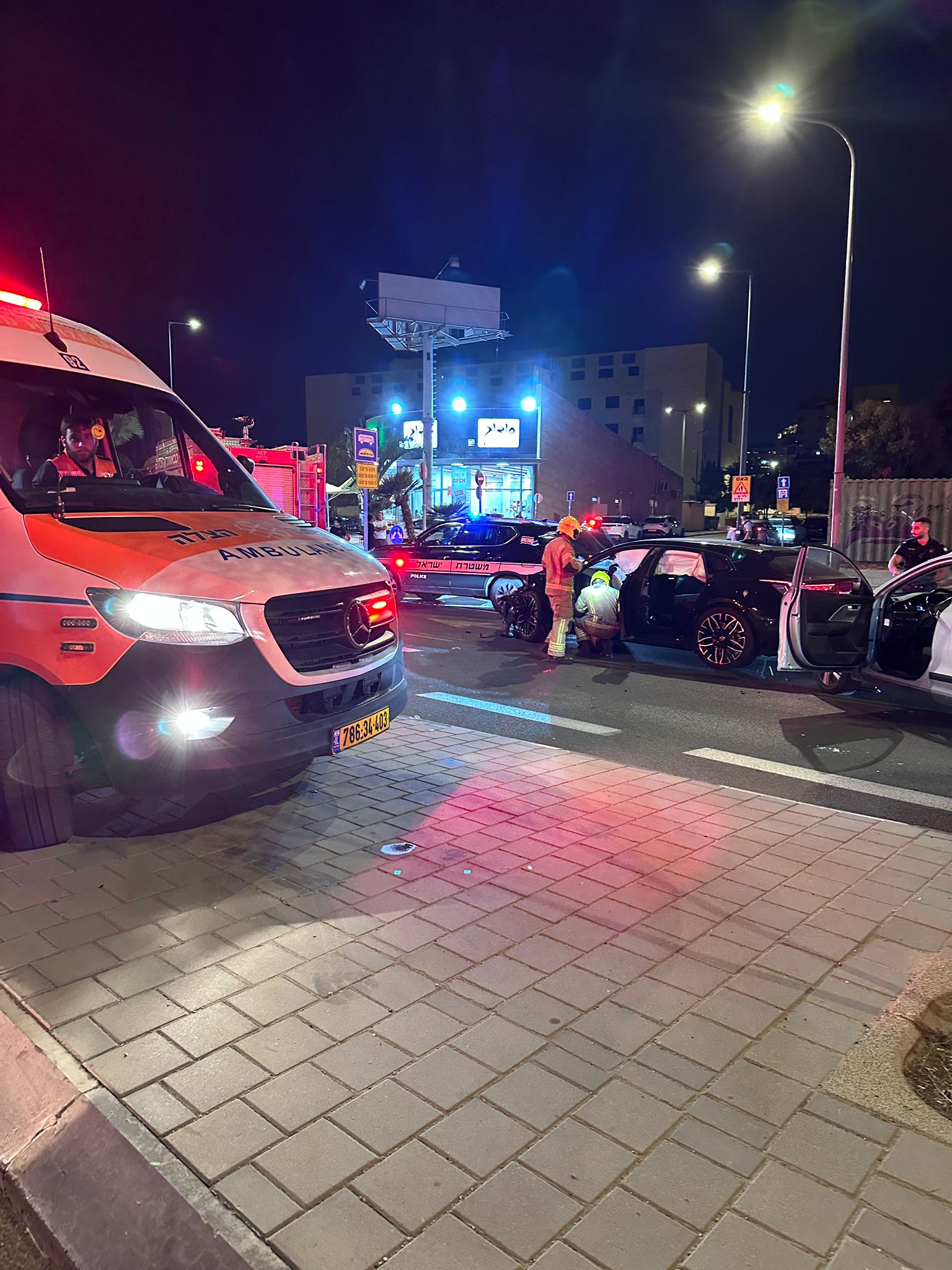 accident kiryat ono