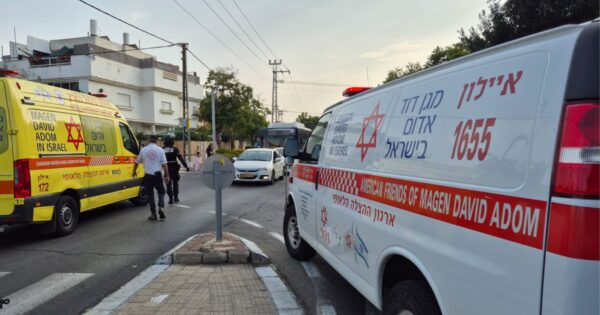accident holon woman