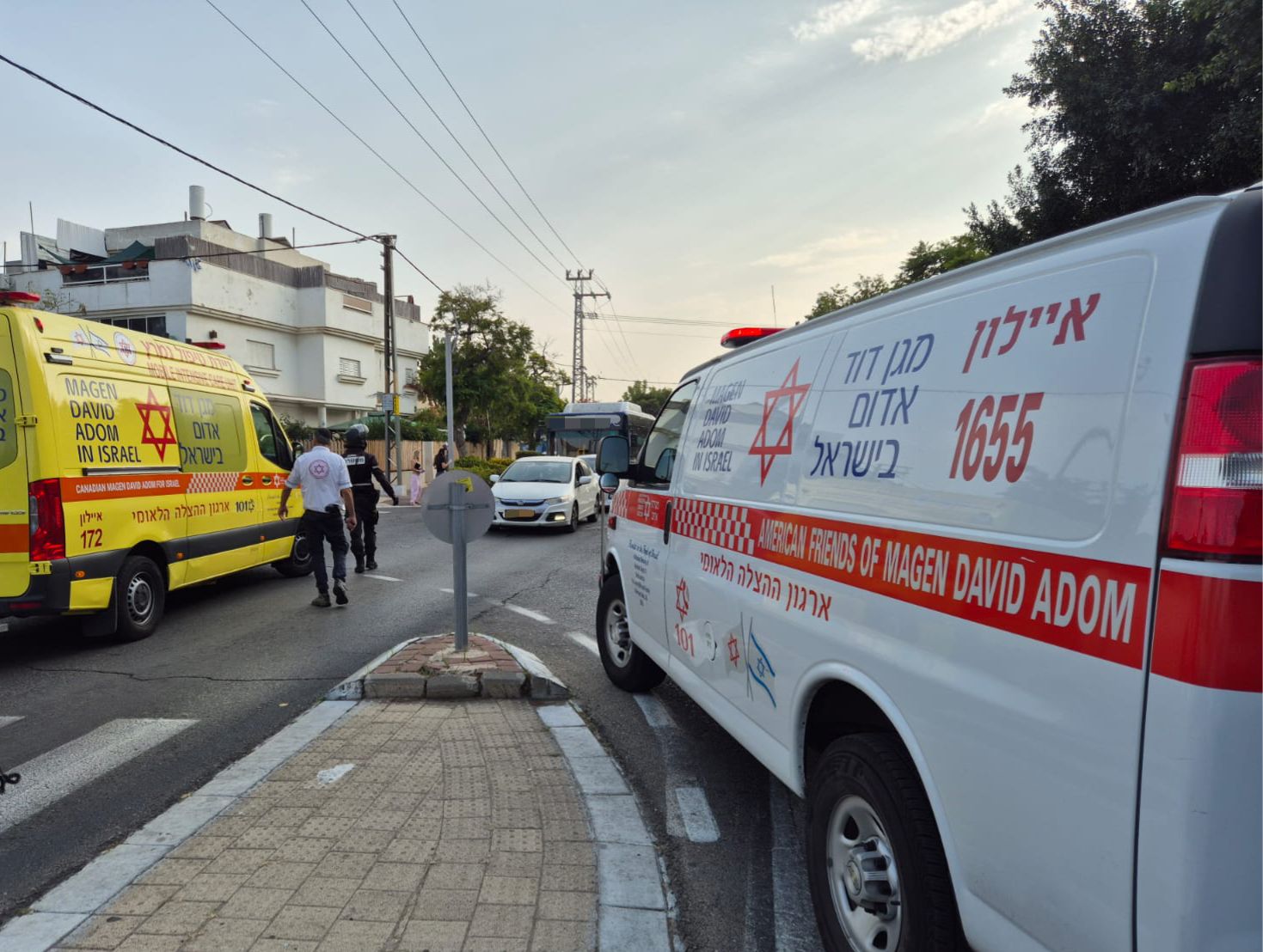 accident holon woman