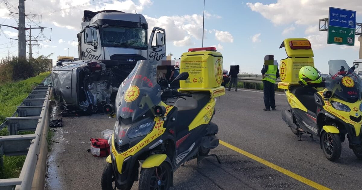 accident kanfy nesharim