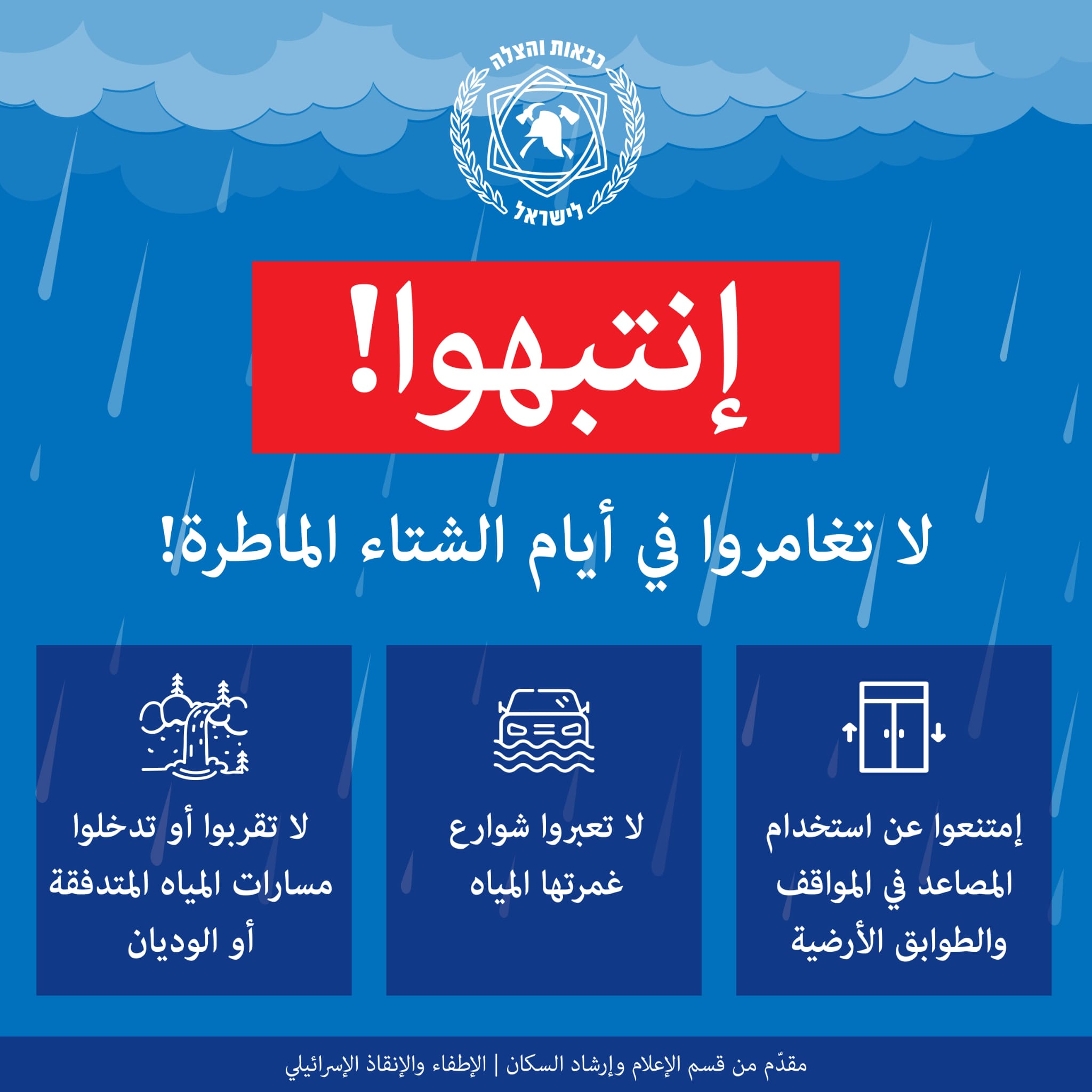 wheater rain arabic