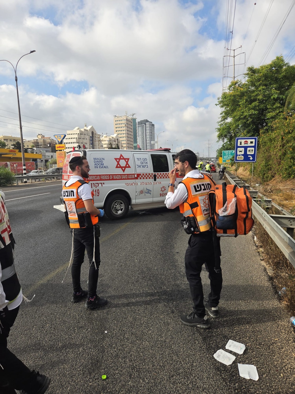 accidmet road 4 givat shmuel