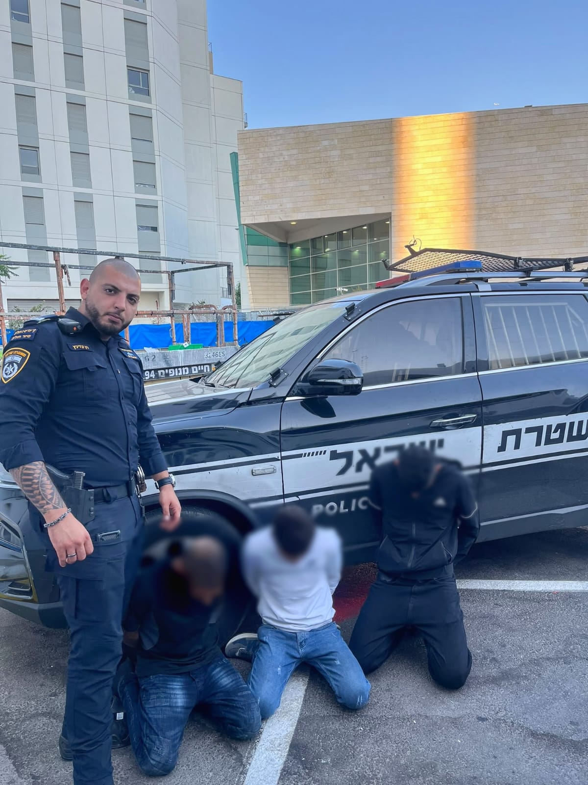 arrest car thife holon