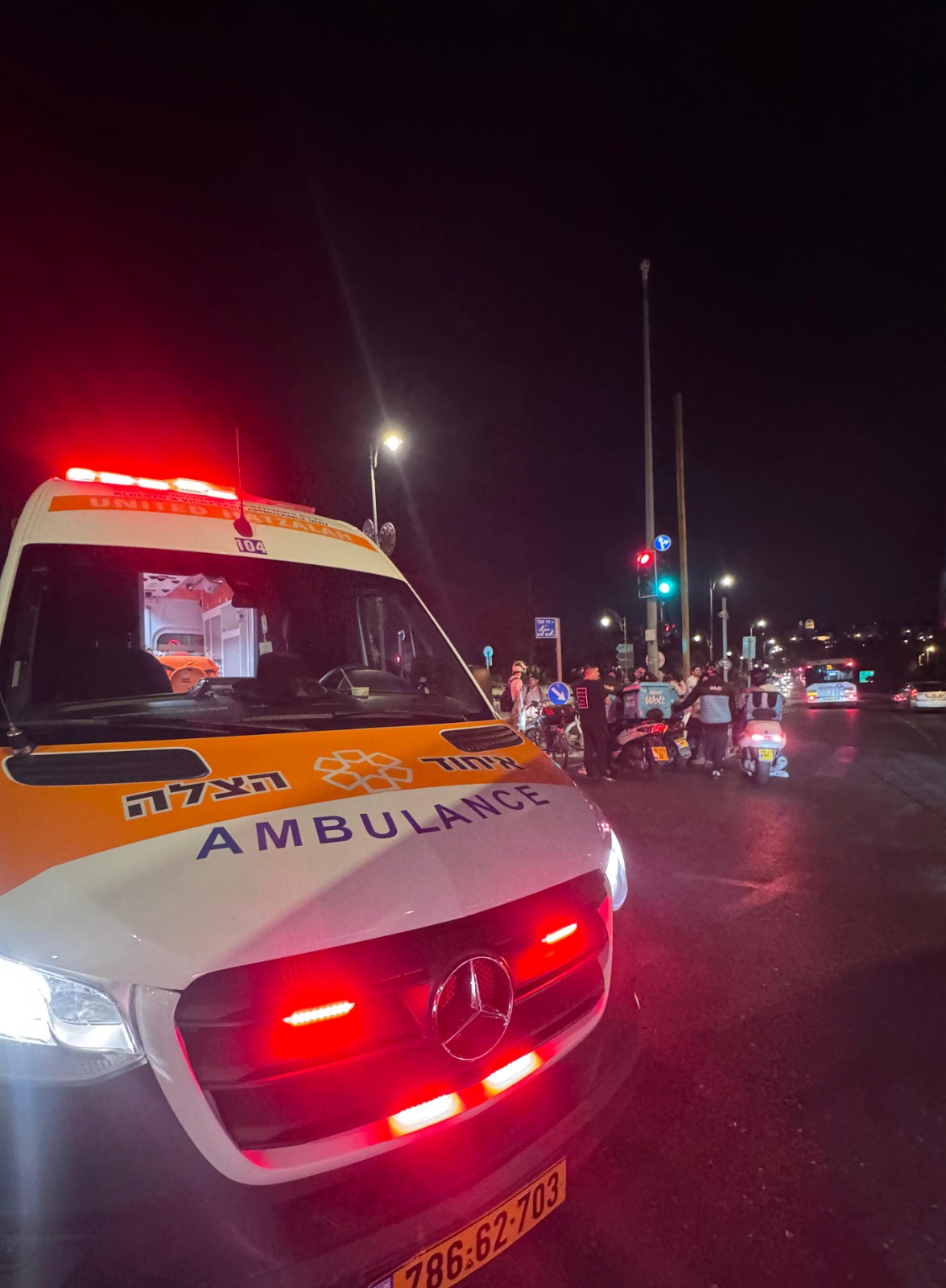 self accident mtor jerusalem