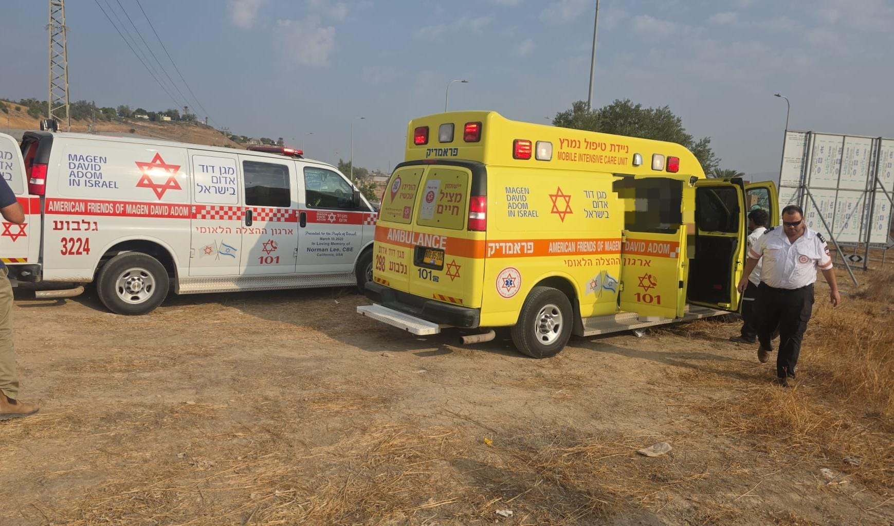 tragic accident gilboa