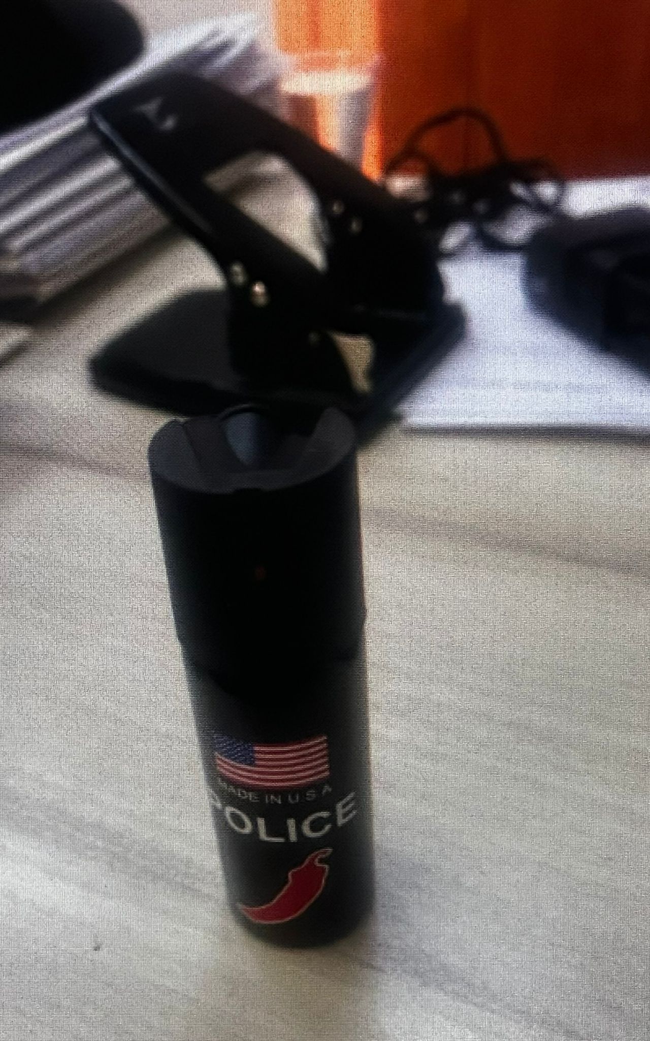 tear gas