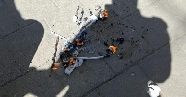 burn flag jerus