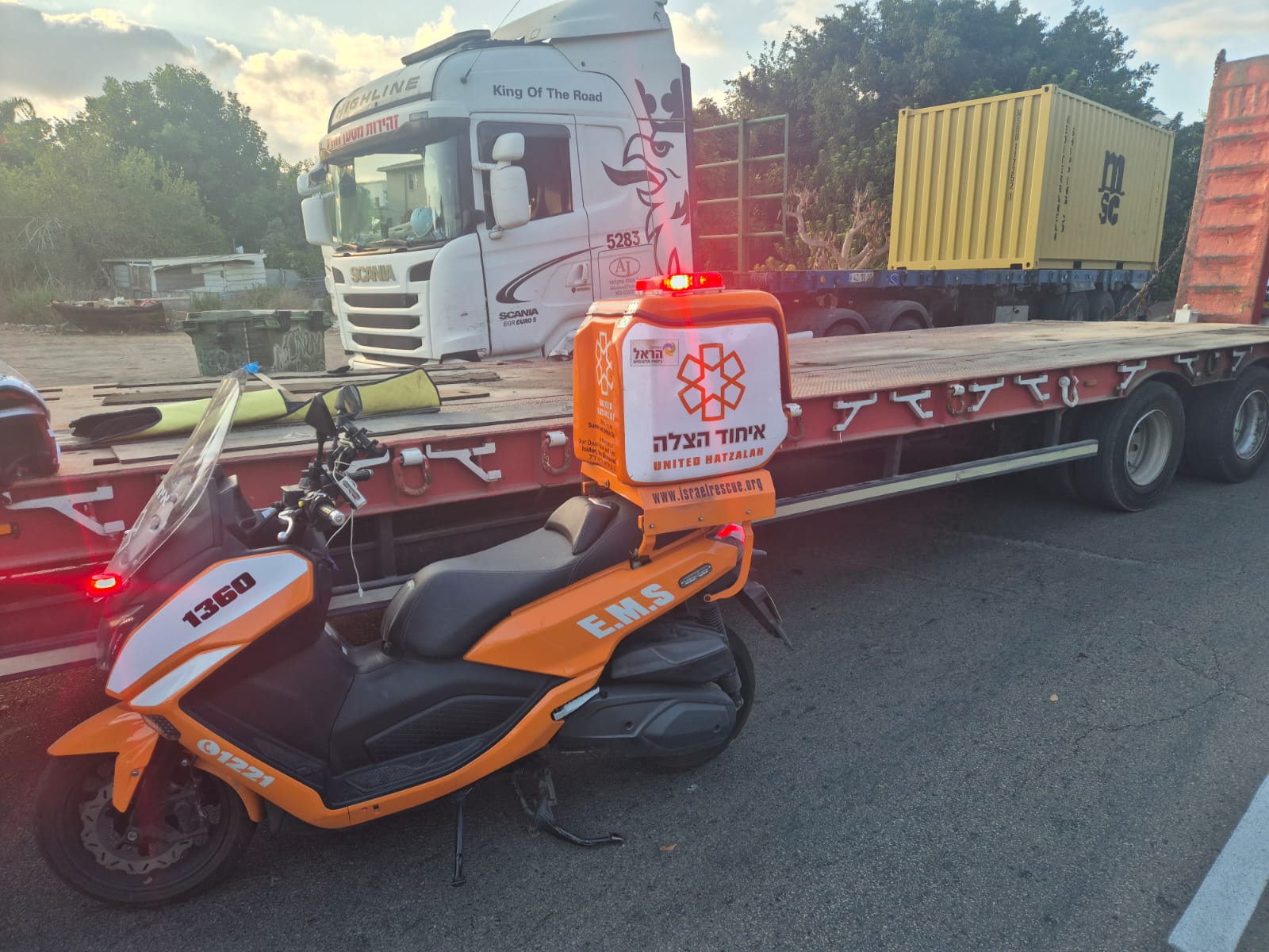 accident kfar yona