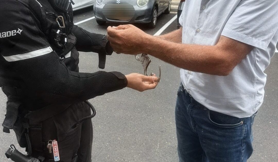 arrest driver herzeliya