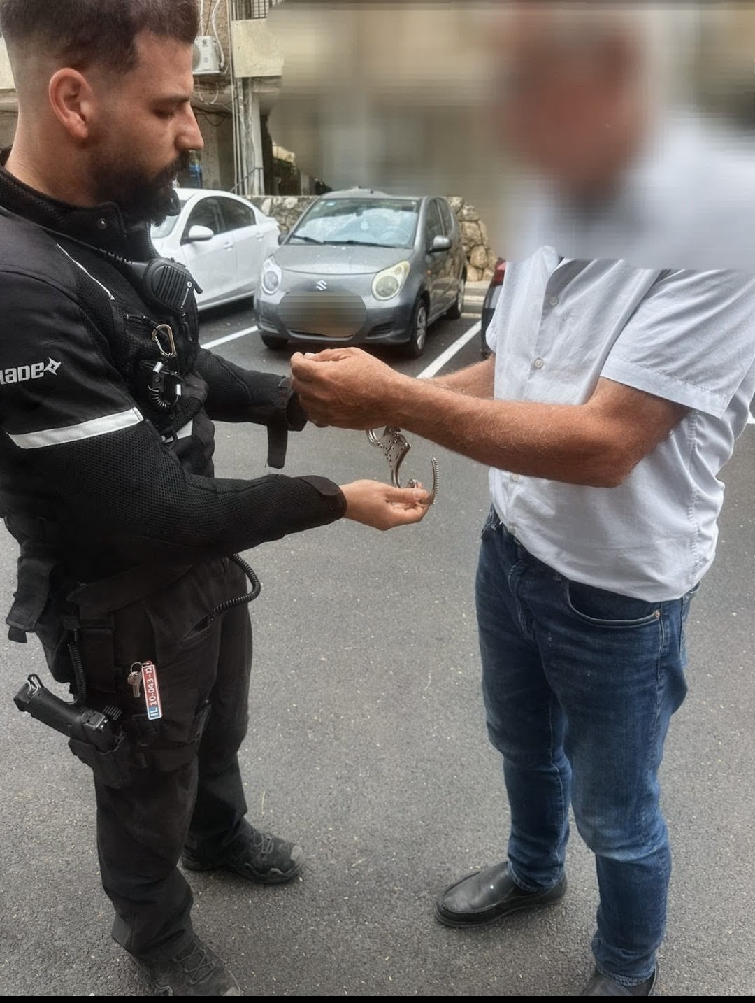 arrest driver herzeliya