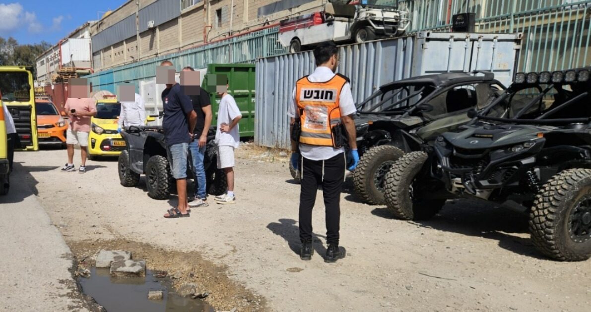 hadera accident worker 36