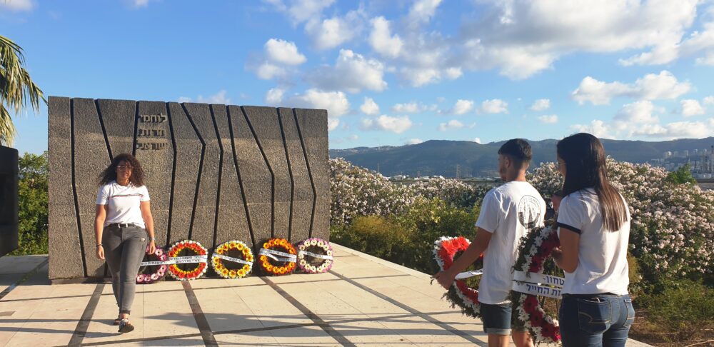 "נכונותם להקריב את עצמם למען הקמת בית לעם היהודי בארצו, מגלמת בתוכה את ערכי המוסר הנעלים ביותר". צילום: עיריית ק. אתא
