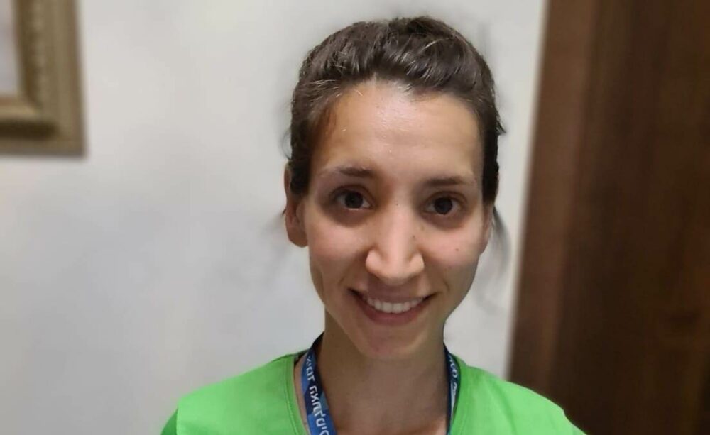 כרואן חלבי- סגנית אלופת ישראל בריצת 5000. תמונה: אגודת מכבי חיפה כרמל