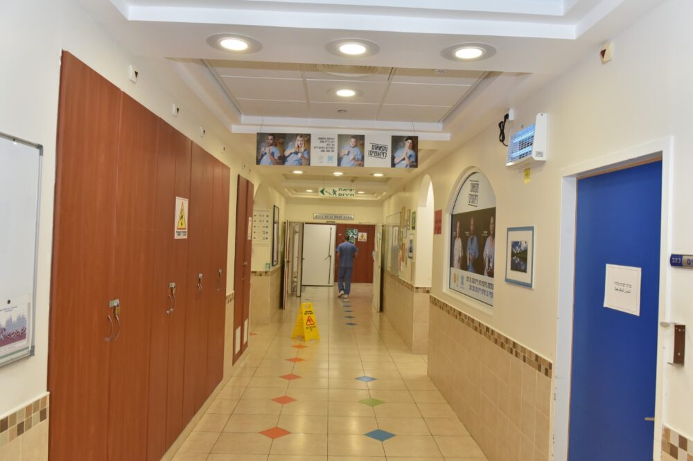 היחידה לטיפול נמרץ במרכז הרפואי לגליל צילום: אלי כהן