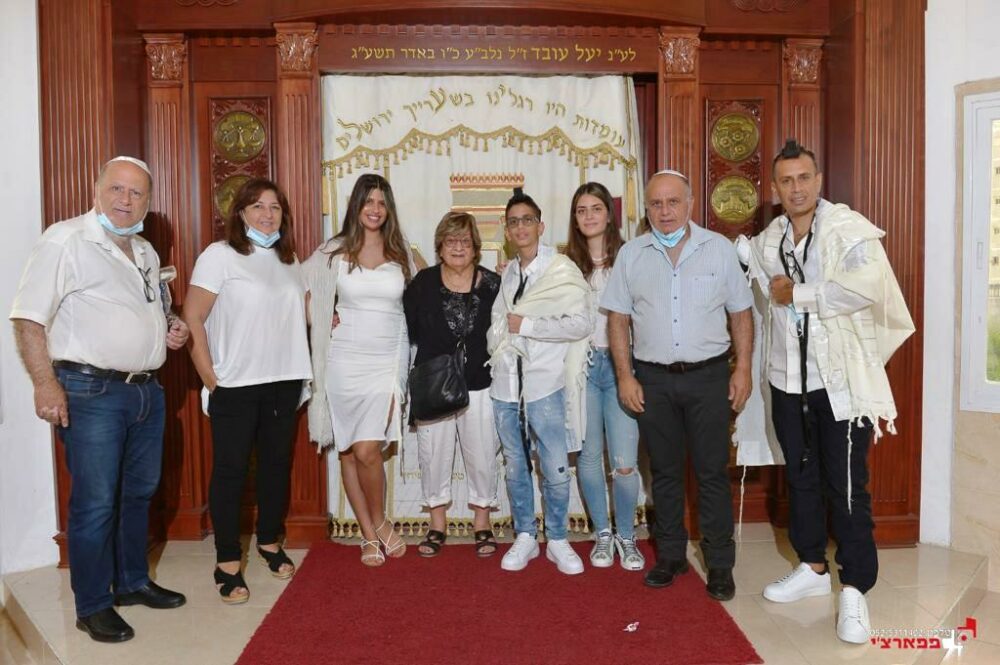 משפחת נסים לפני האסונות הקשים. אלבום פרטי
