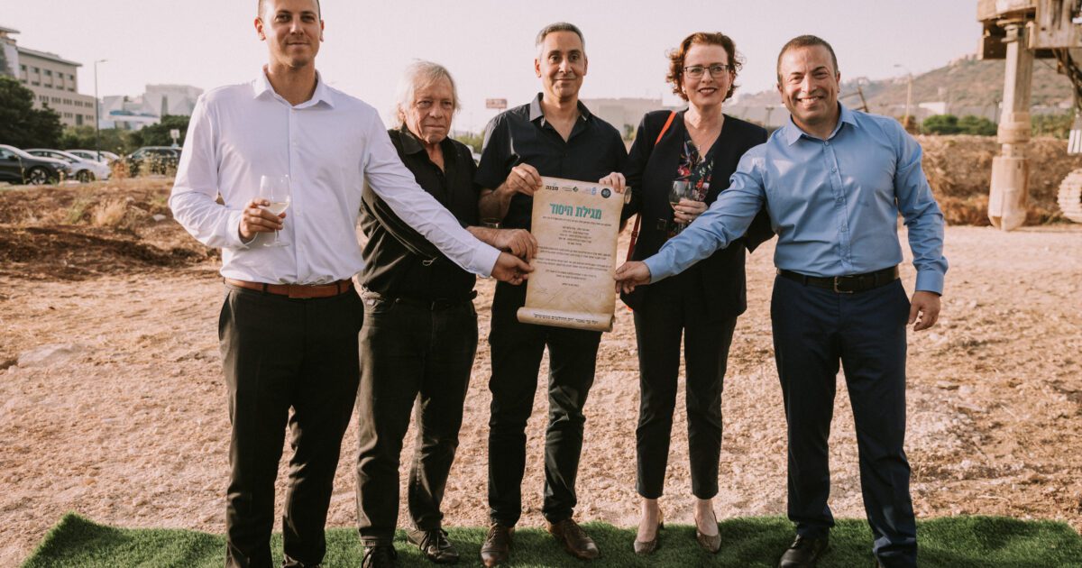 אור שחף, דודו זבידה, עינת קליש, דוד עציוני, האדריכל משה צור.צילום מיכה בריקמן