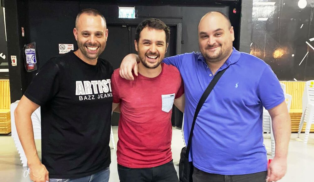 האחים זינגר וקאופמן. צילום עצמי