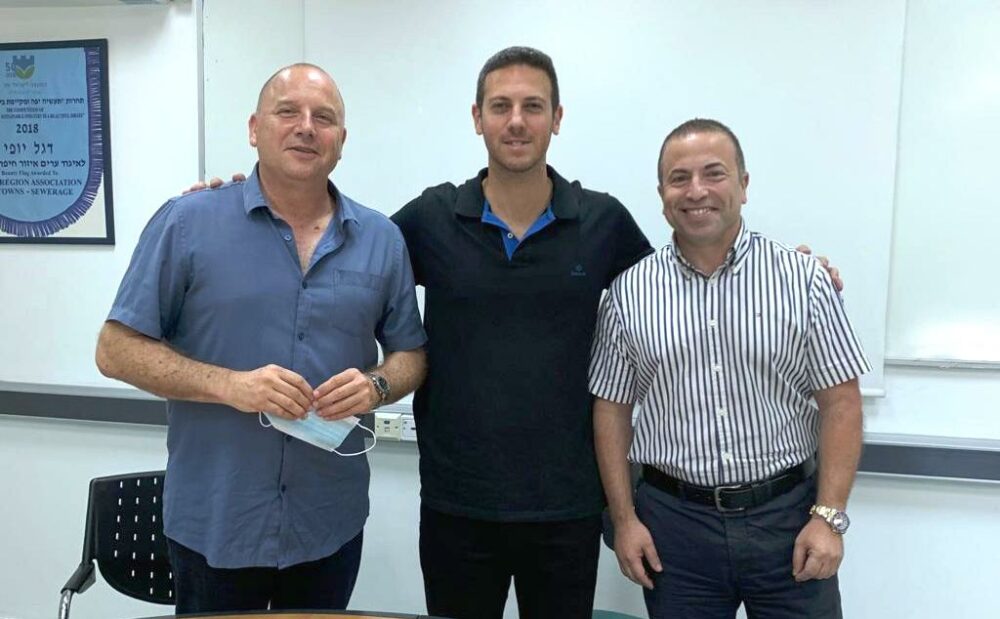 עציוני, שחף ושטרנברג. צילום יחצ