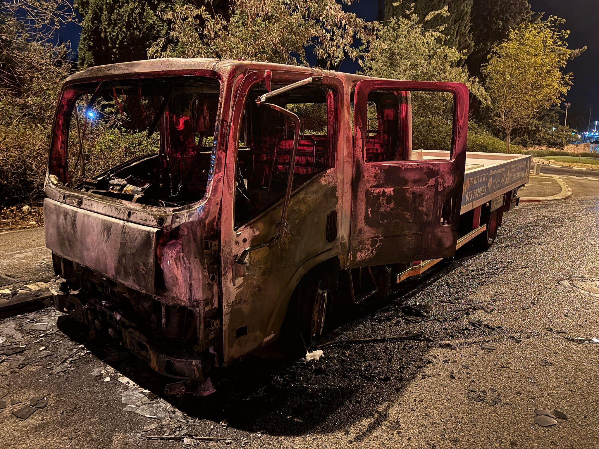 fair truck burn