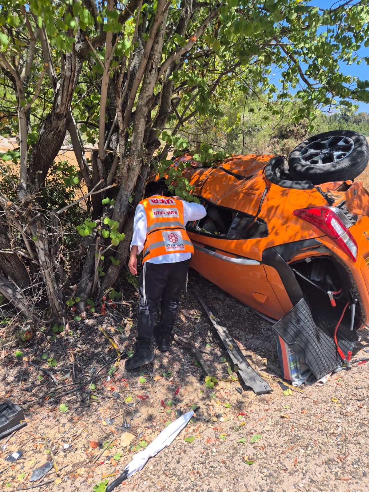 accident zfat