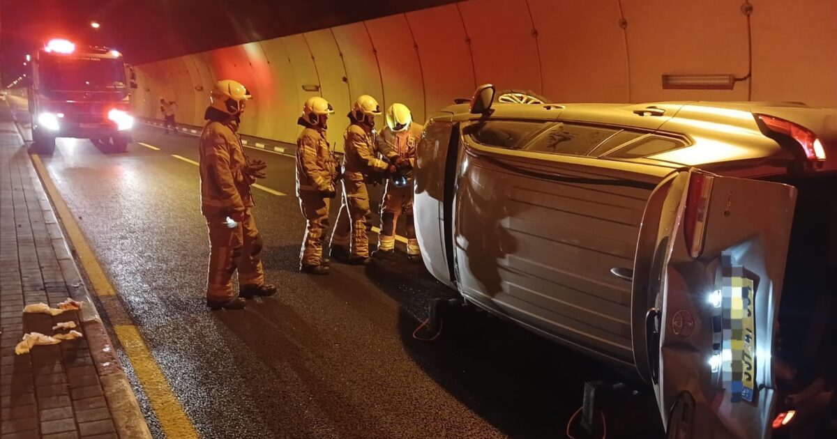 accident minharot hacarmel