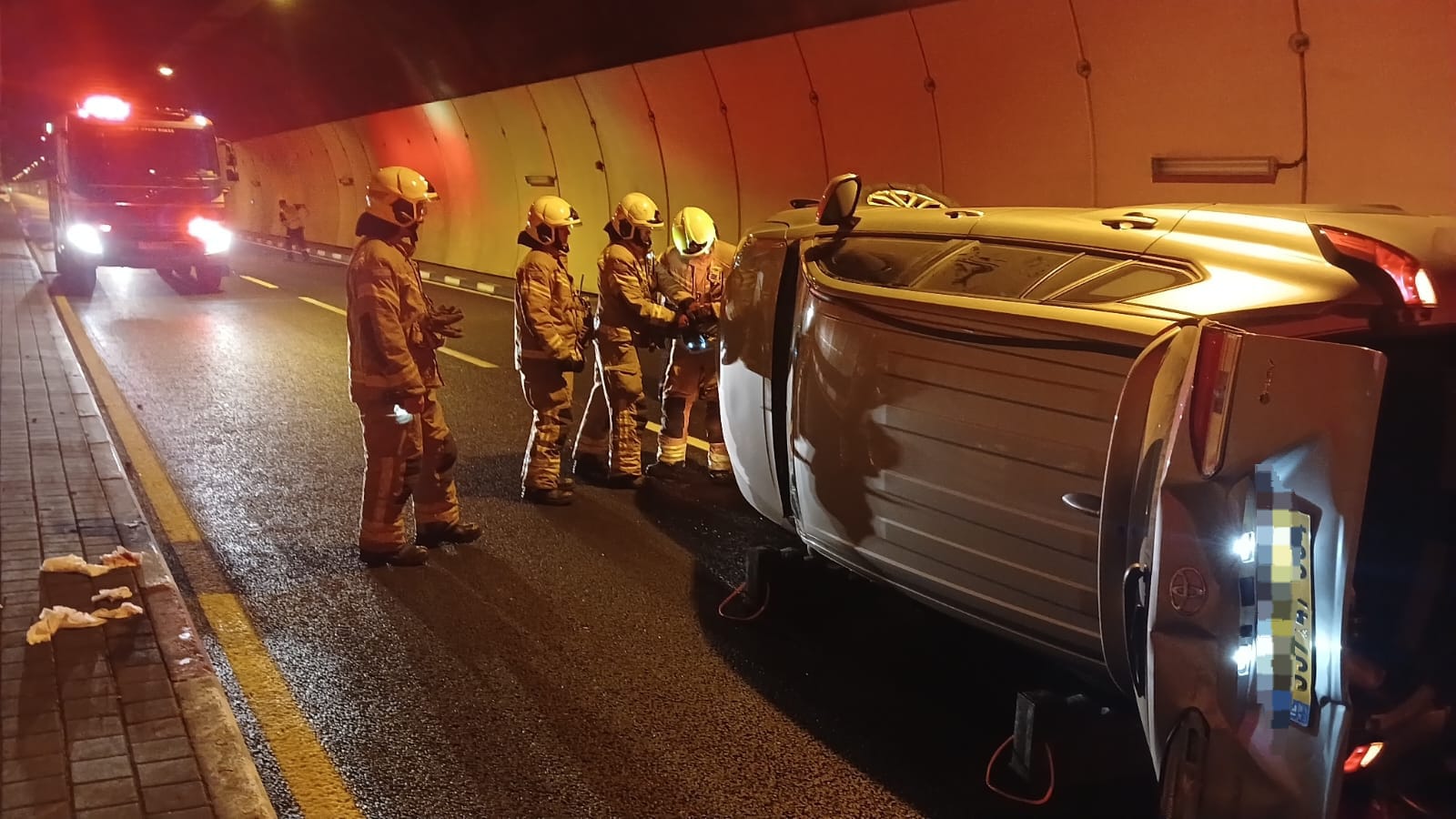 accident minharot hacarmel