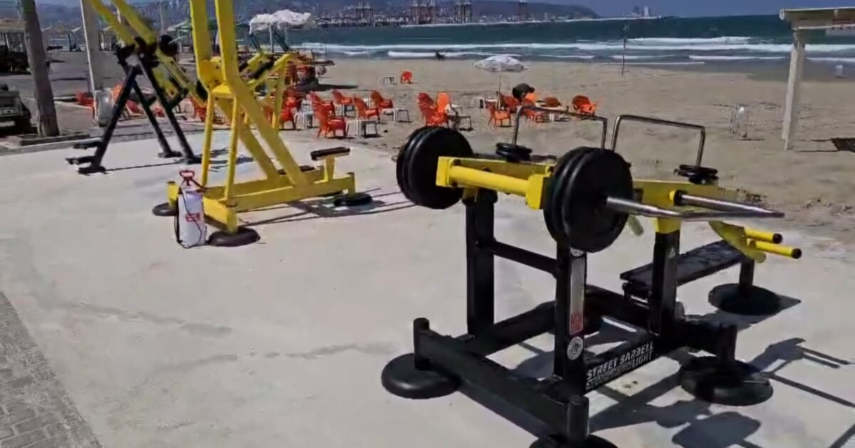gym beach kiryat haiim