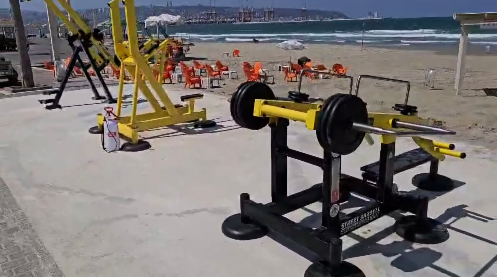 gym beach kiryat haiim