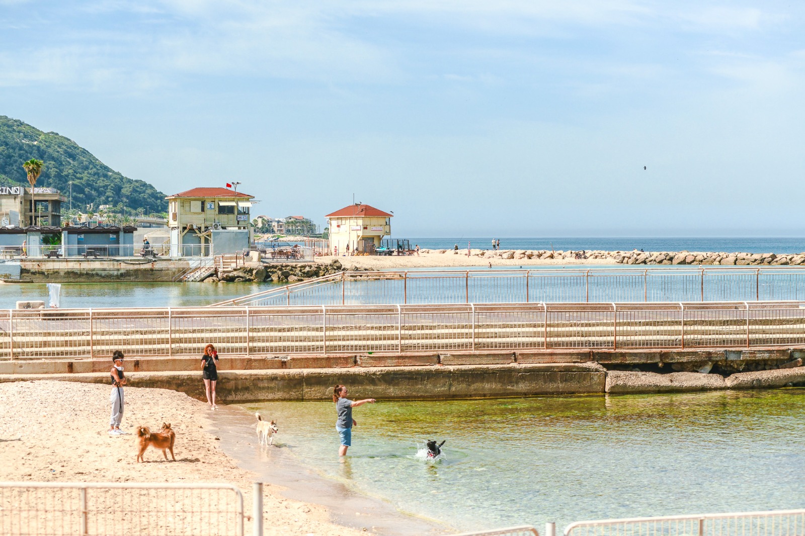 haifa beach winter1