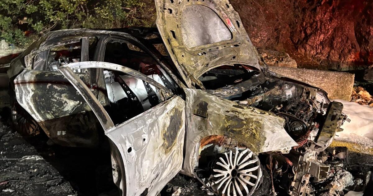 burn haifa cars