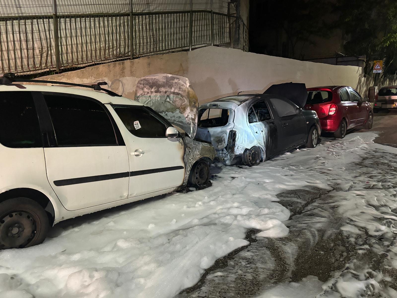 burn haifa cars