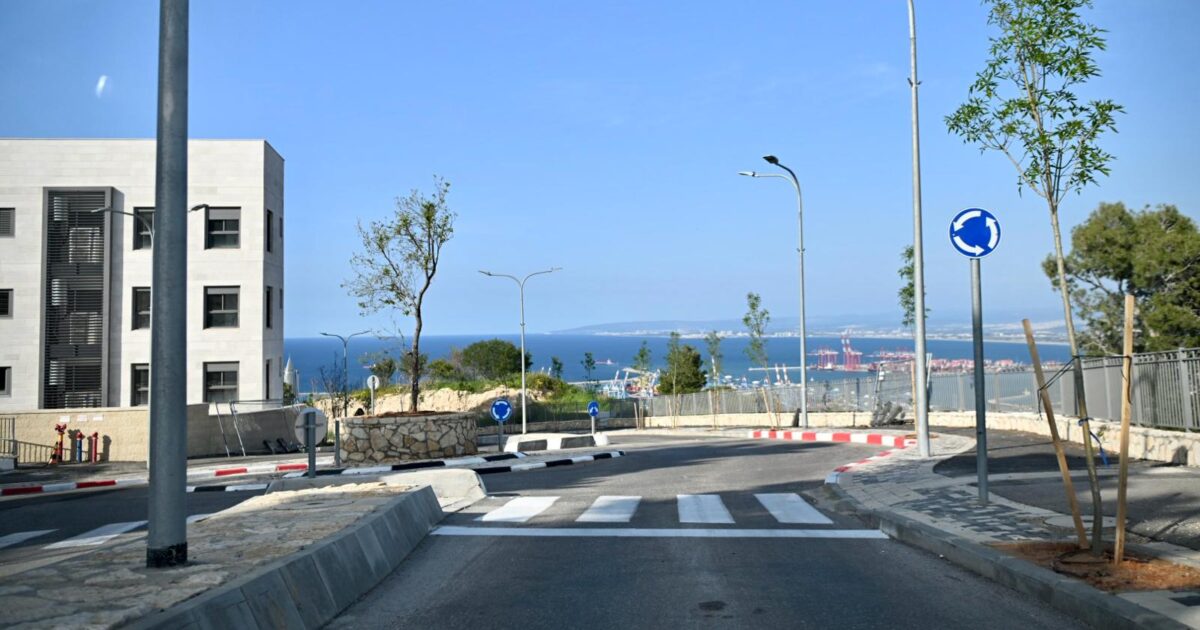 ariel sharon road haifa main