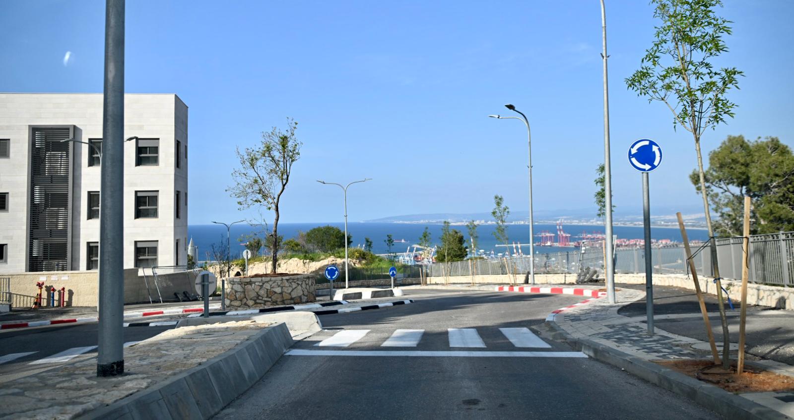 ariel sharon road haifa main