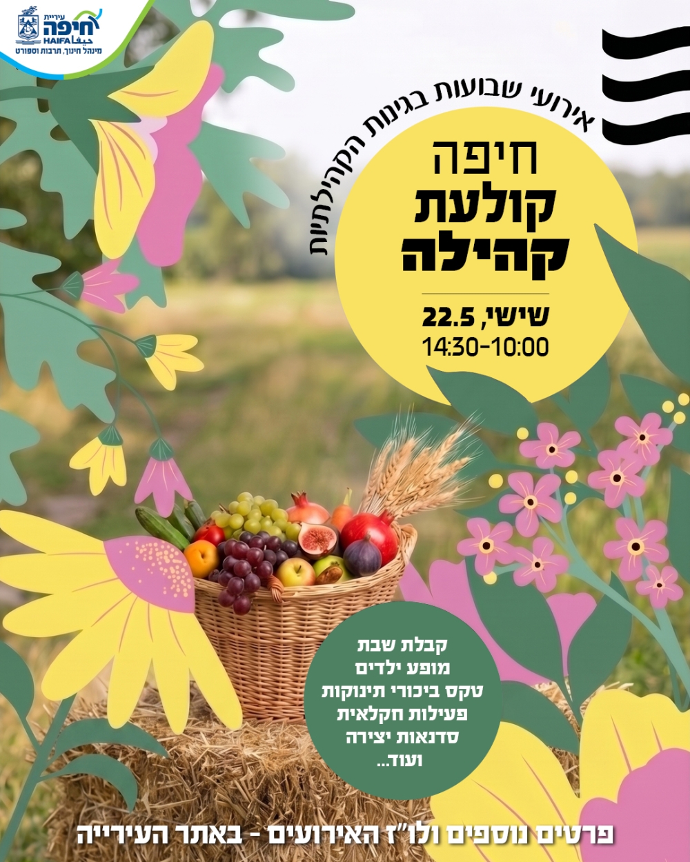 shavuot haifa